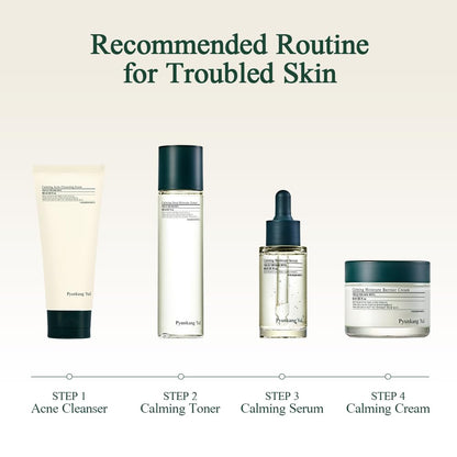 PKY Calming Moisture Barrier Cream Instantly Soothes Sensitive Skin, Hyaluronic Acid & Ceramide for Hydration, Vegan, Korean Skincare (1.69 Fl. Oz, 50Ml)